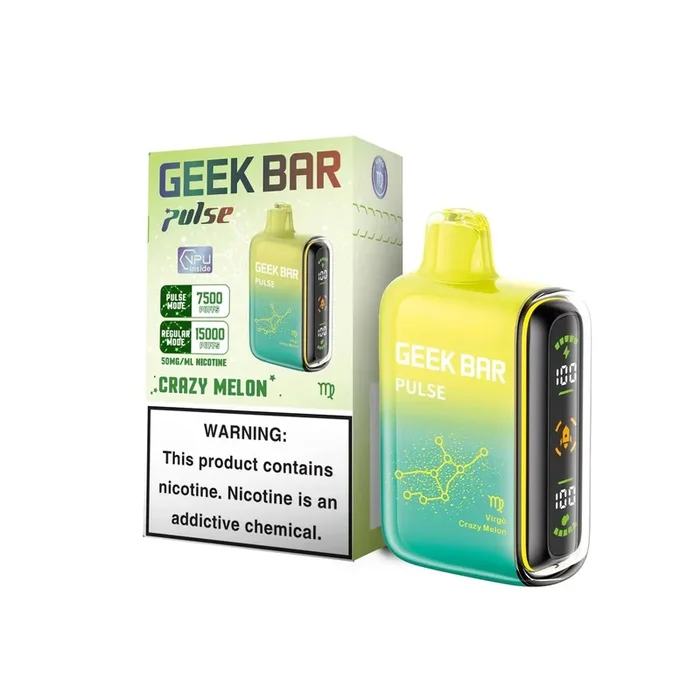Crazy Melon Geek Bar Pulse Disposable Vape 15K