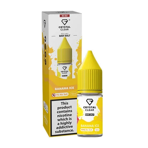 Crystal Clear Banana Ice 10ml Nic Salt