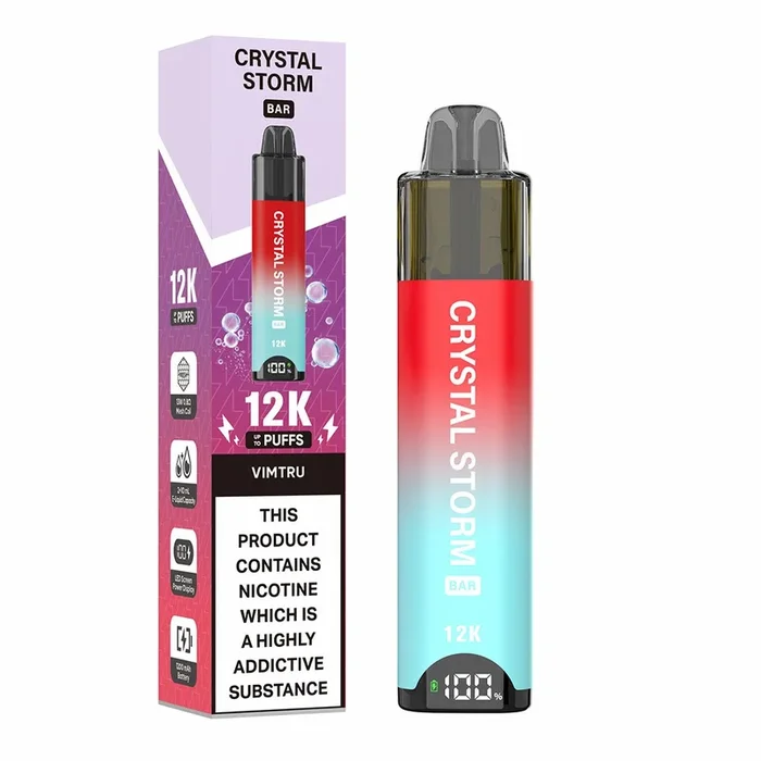 Crystal Storm Bar 12k+ Vape Pack of 5