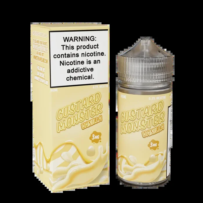 Custard Monster – Vanilla – 100ML E-Liquid