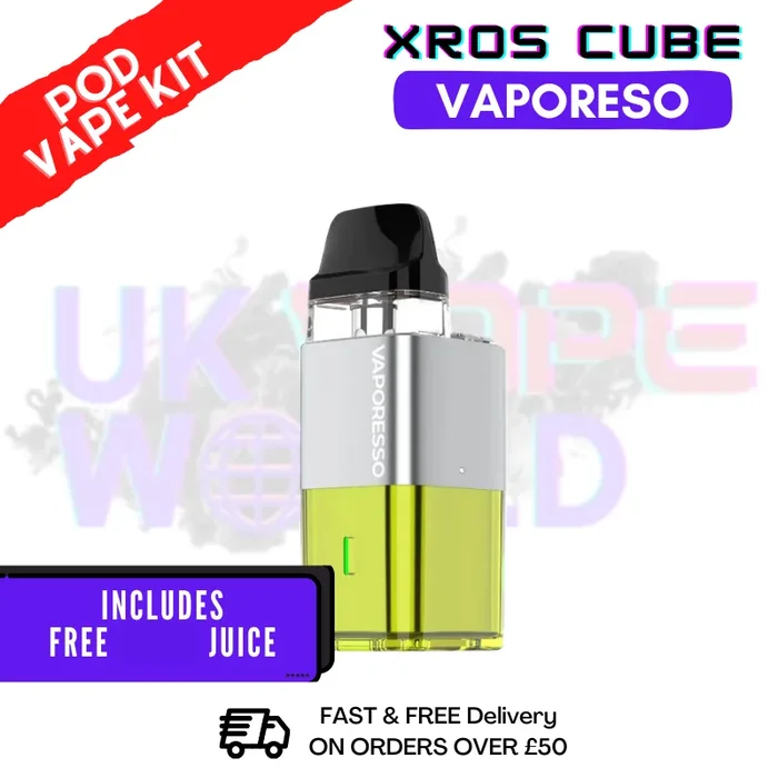 Cyber Lime Xros Cube Refillable Pod Vape Kit