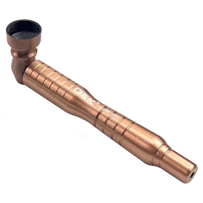 D&K DENGKE 10cm/4” METAL PIPE ON BLISTER CARD