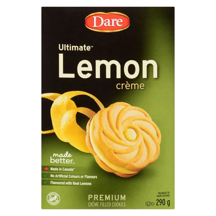 Dare Ultimate Lemon Crème Filled Cookies – 290g