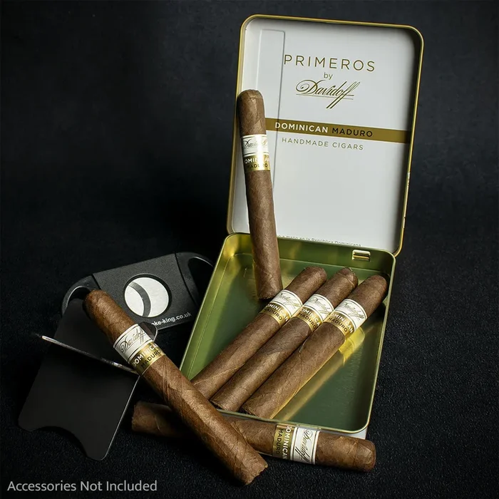 Davidoff Primeros Dominican Maduro Petit Panetela Cigars – Tin of 6