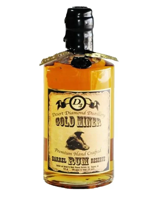 Desert Diamond Gold Miner Rum, 3 Year Old Barrel Reserve, 75 cl