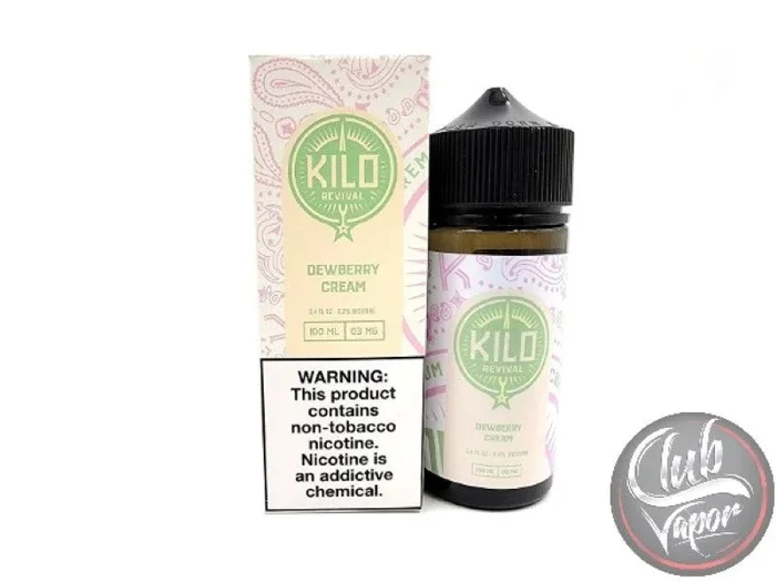 Dewberry Cream 100mL E-Liquid By KILO