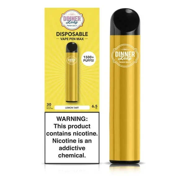 Dinner Lady Vape Pen Max – Lemon Tart
