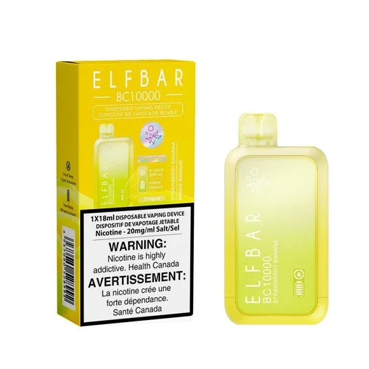 [Disposables] Elfbar BC10000 – Strawberry Banana