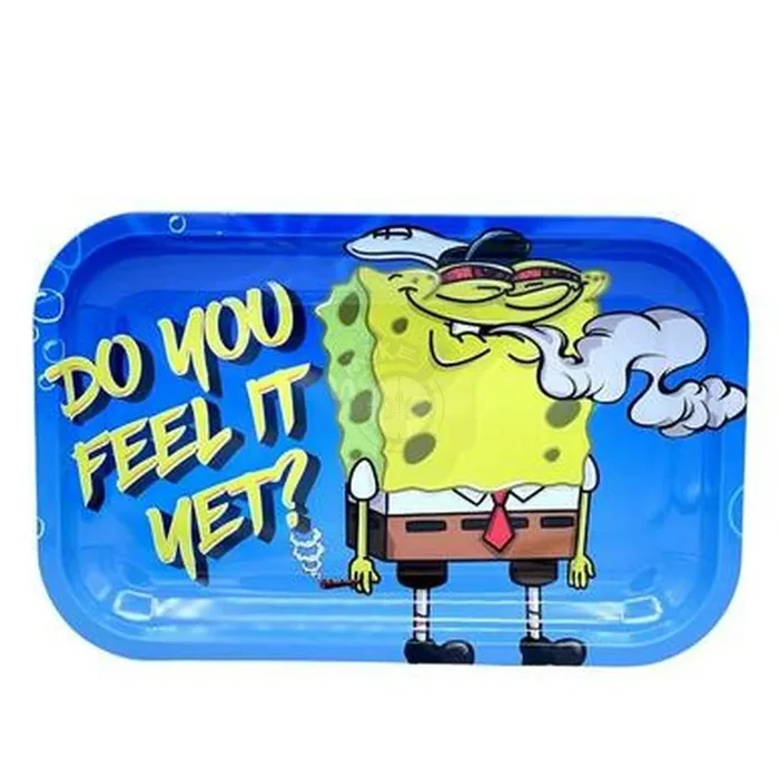 Do You Feel It Metal Rolling Tray – Medium