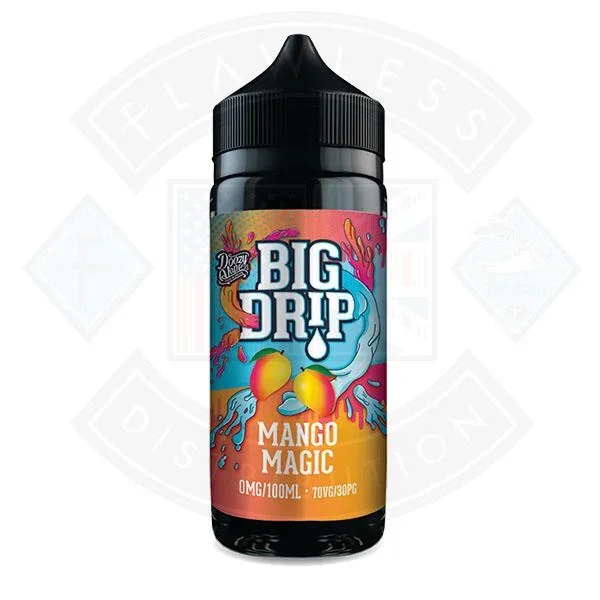 Doozy Vape Big Drip Mango Magic 0mg 100ml Shortfill