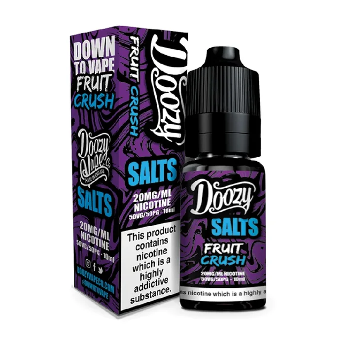 Doozy Vape Co. Fruit Crush Nic Salt E-Liquid 10ml