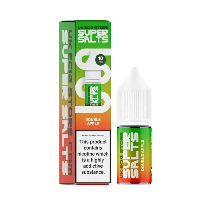 Double Apple Nic Salt E-Liquid by Super Salts