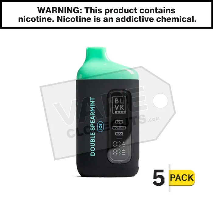 Double Spearmint Ice BLVK Bar Disposable 20000