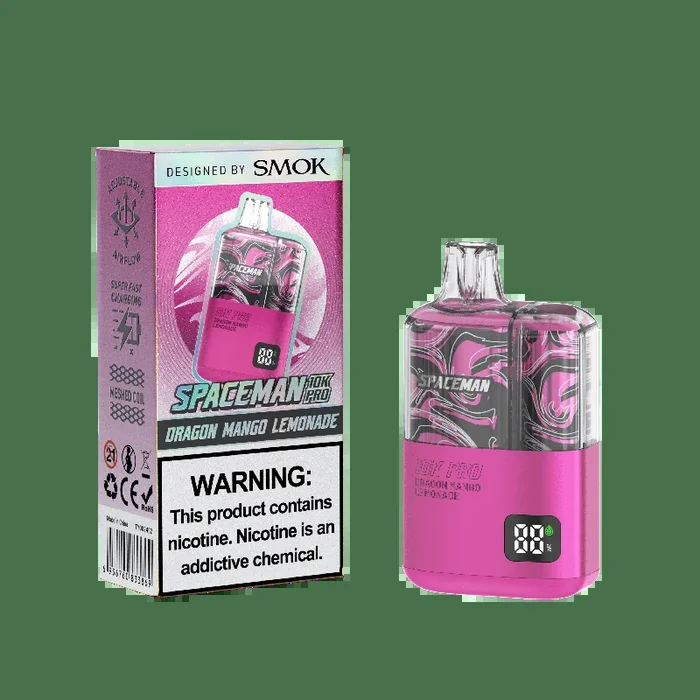 Dragon Mango Lemonade – Spaceman 10K Pro Disposable