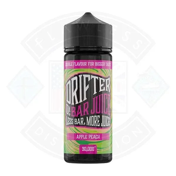Drifter Bar Juice – Apple Peach 0mg 100ml Shortfill