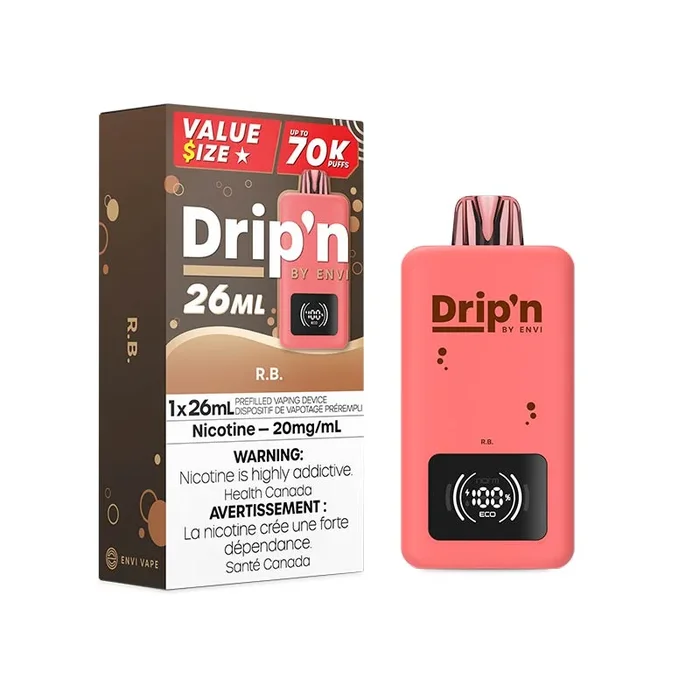 Drip’n by Envi 26ML Disposable – R.B. (MB)