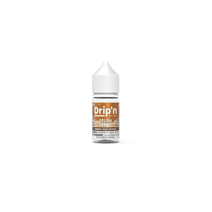 Drip’n by Envi Delish Salt Juice – Amber Toast Crunch (ON)