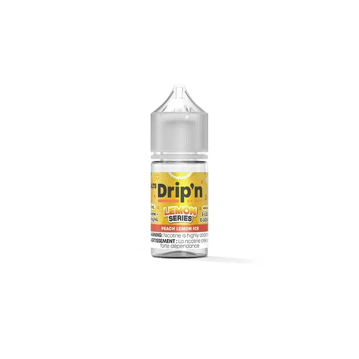 Drip’n by Envi Lemon Salt Juice – Peach Lemon Ice (AB)