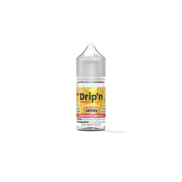 Drip’n by Envi Lemon Salt Juice – Strawberry Lemon Ice (MB)