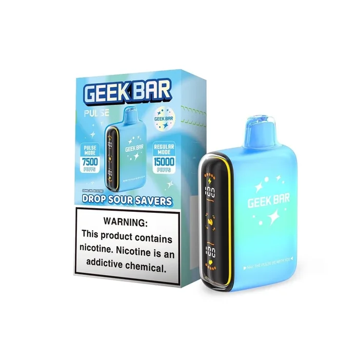 Drop Sour Savers Geek Bar Pulse Disposable Vape 15K