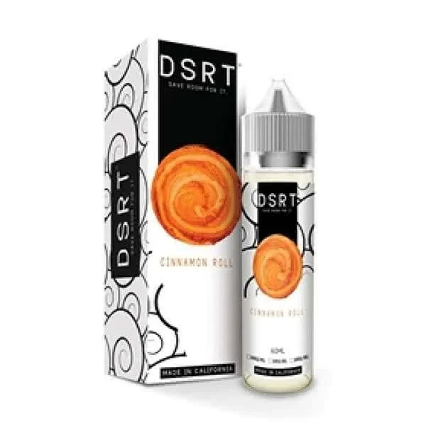 DSRT Cinnamon Roll – 50ml Max VG E-Liquid