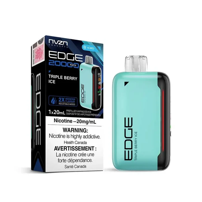 Edge by NVZN 20000 Disposable – Triple Berry Ice (ON)