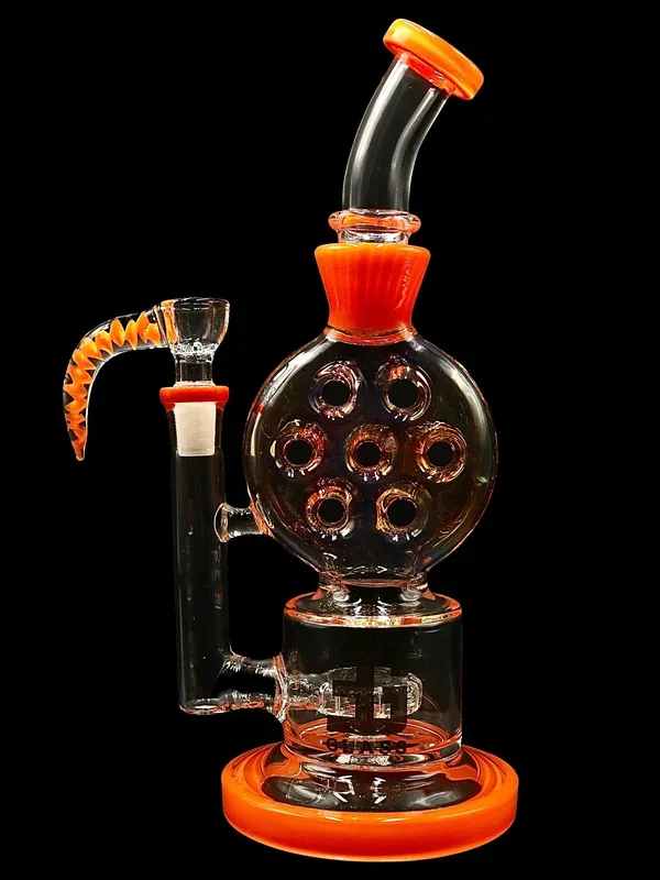 EG Glass – Fumed Swiss Perc Rig (10.5 “)