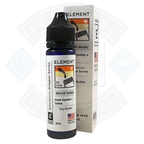 Element E-Liquid – Fresh Squeeze 0mg 50ml Shortfill