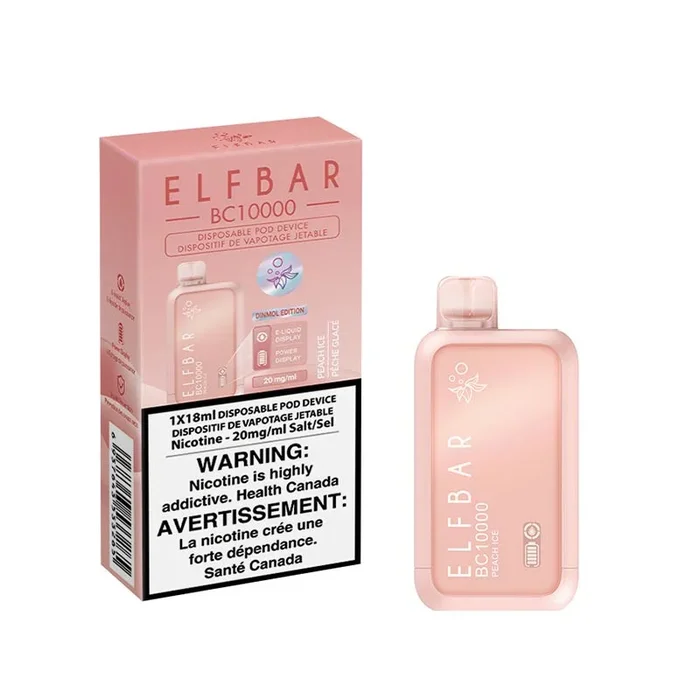 ELF Bar BC10000 Disposable Vape – Peach Ice (ON)