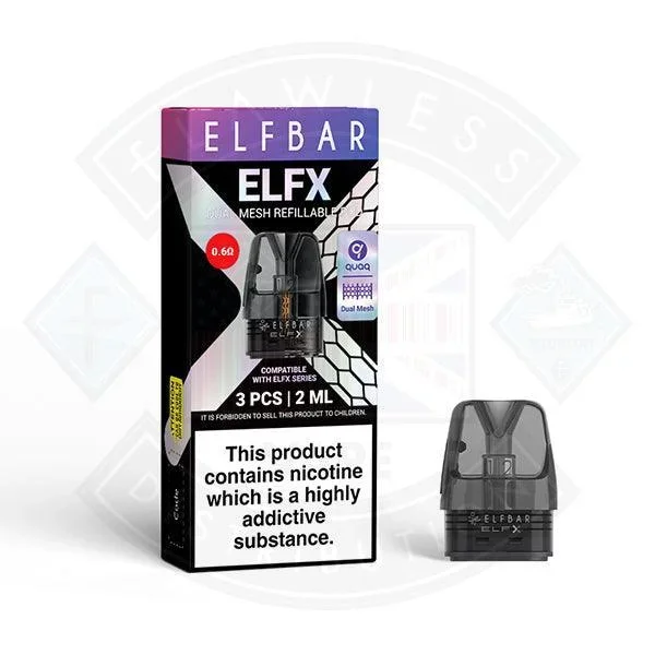 Elf Bar ELFX Empty Replacement Pods