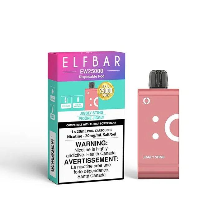 ELF Bar EW25K Disposable Pod – Jiggly Sting (ON)