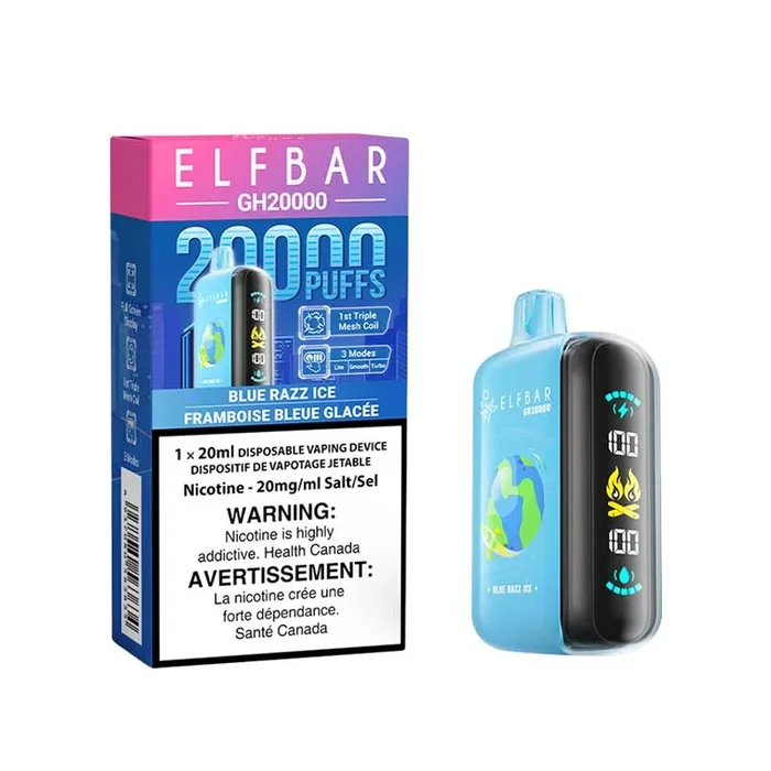 ELF Bar GH20K Disposable – Blue Razz Ice (ON)