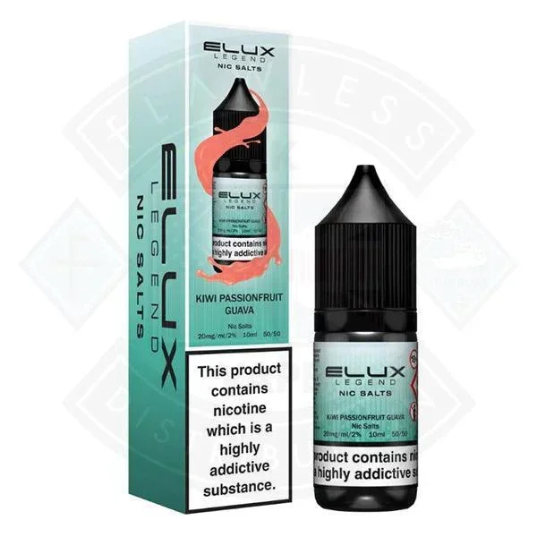 Elux Legend Nic Salt – Kiwi Passionfruit Guava 10ml