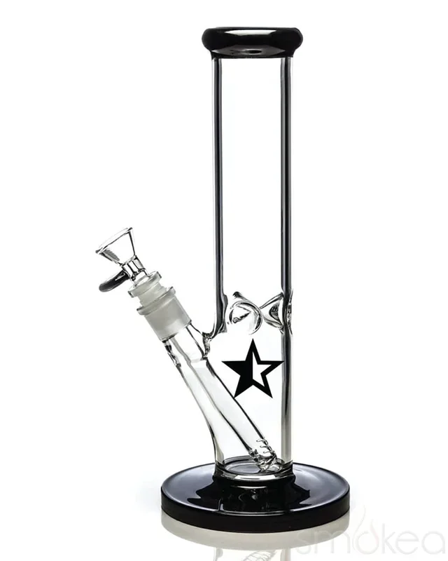 Famous X 12″ Straight Glass Bong