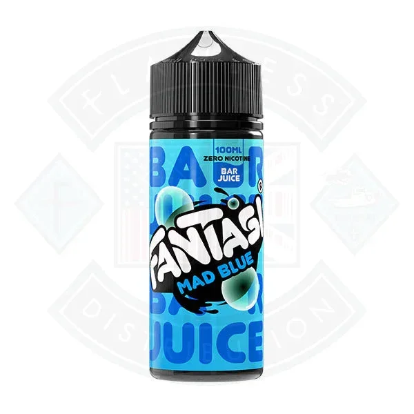 Fantasi Bar Juice – Mad Blue 0mg 100ml Shortfill