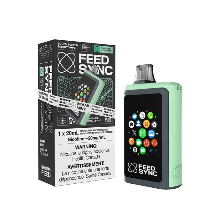 FEED Sync 25K Disposable – Miami Mint Ice (ON)