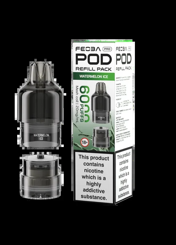 Feoba Pro 6000 Pod Watermelon Ice Vape