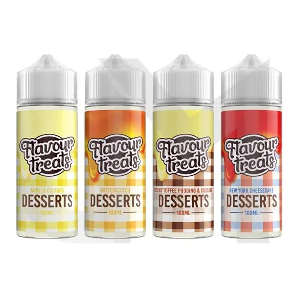 Flavour Treats Desserts by Ohm Boy 100ml Shortfill 0mg (70VG/30PG)
