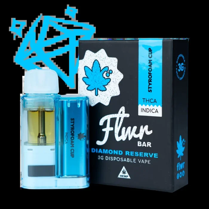 Flwr Bar DR – 3G Nano THCA Disposable – Styrofoam Cup – Hybrid