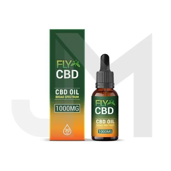 Fly Oil 1000mg CBD Broad Spectrum Tincture Oil 30ml