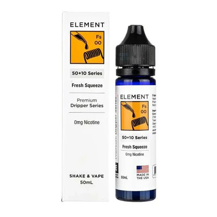 Fresh Squeeze 50ml Shortfill E-Liquid By Element