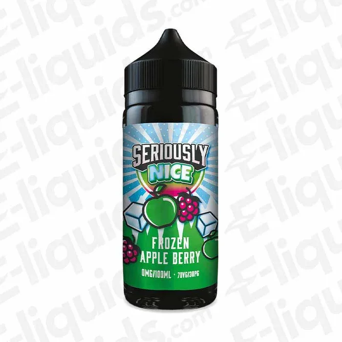 Frozen Apple Berry Seriously Nice Shortfill Vape Juice by Doozy Vape Co