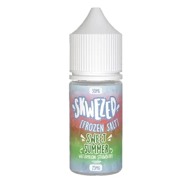 Frozen Sweet Summer (Watermelon Strawberry Ice) By Skwezed Salt Series 30mL