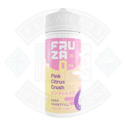 Fruza Pink Citrus Crush 50/50 0mg 100ml Shortfill E-liquid