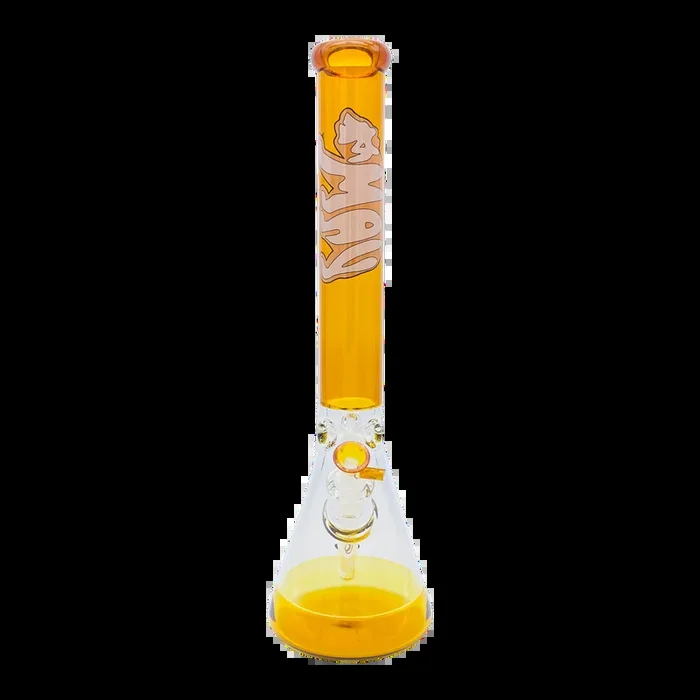 Full Golden Cali Bear 18 ” Full Color Beaker Bong