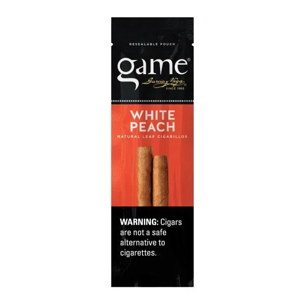 Game White Peach Cigarillos