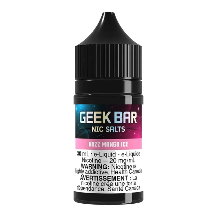 Geek Bar Salt Nic E-Liquid – Razz Mango Ice 30ml
