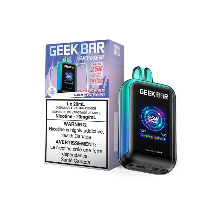 Geek Bar Skyview 25K Disposable – Peach Blue Slush