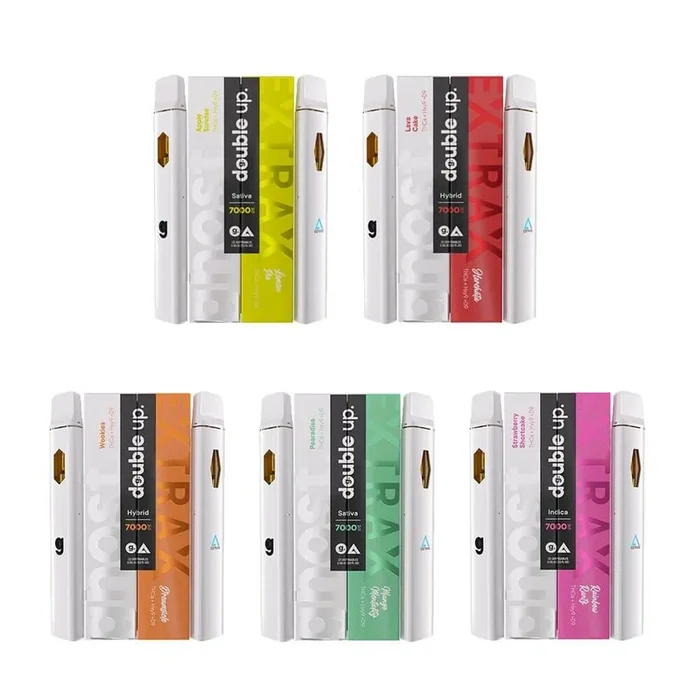 Ghost Double Up Hdxy9 + D9 + THC-A Disposable (7g) | 3.5g 2-Pack