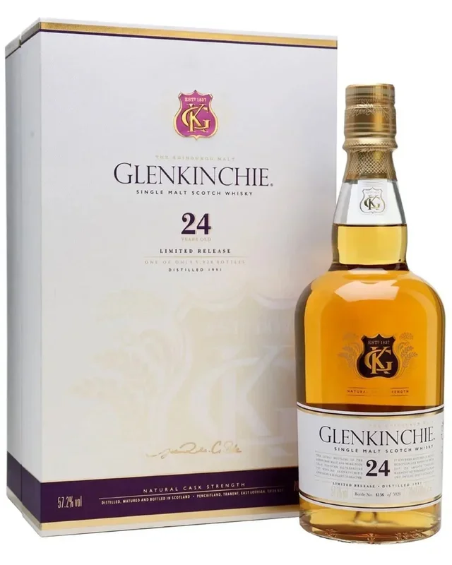 Glenkinchie 24 Year Old Malt Whisky, 70 cl